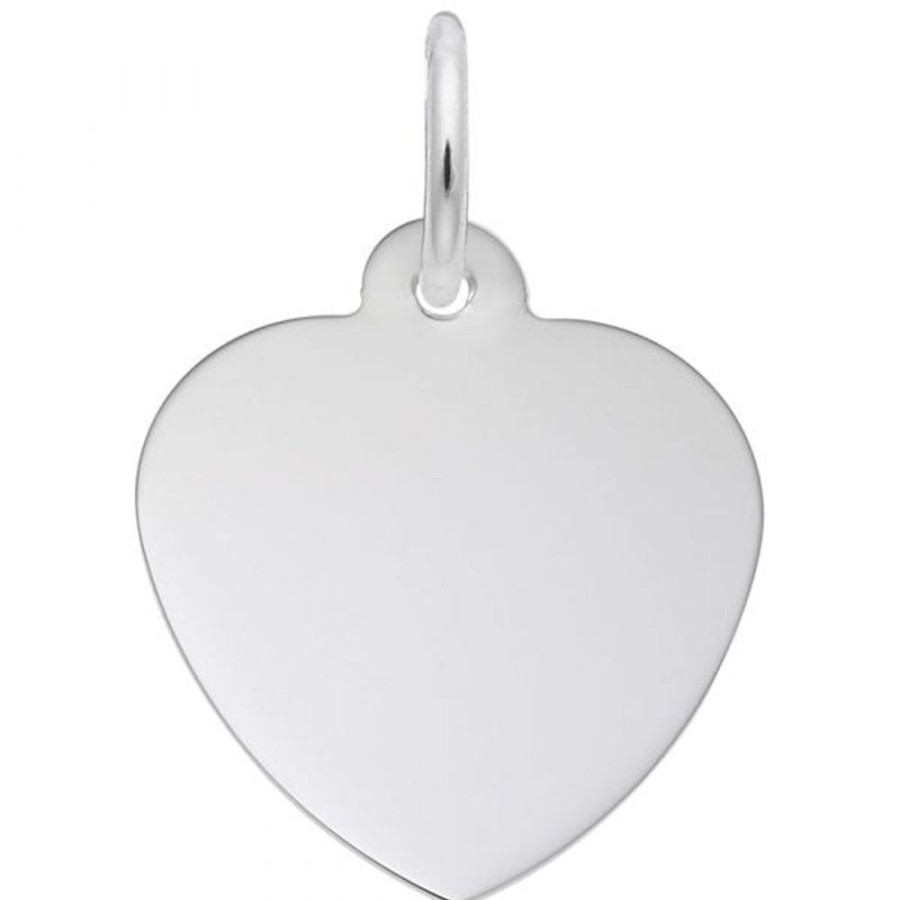 Jewelry Rembrandt | Engravable Heart Charm