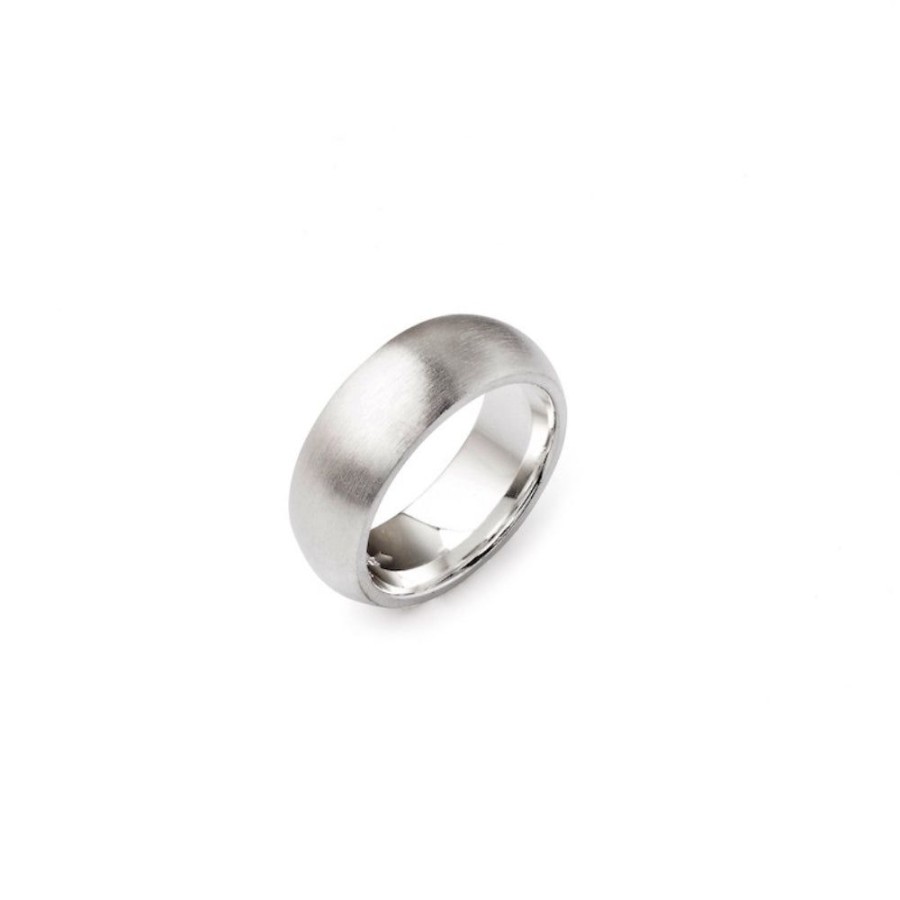 Jewelry Kelim | Sterling Silver 8Mm Matte Finish Band