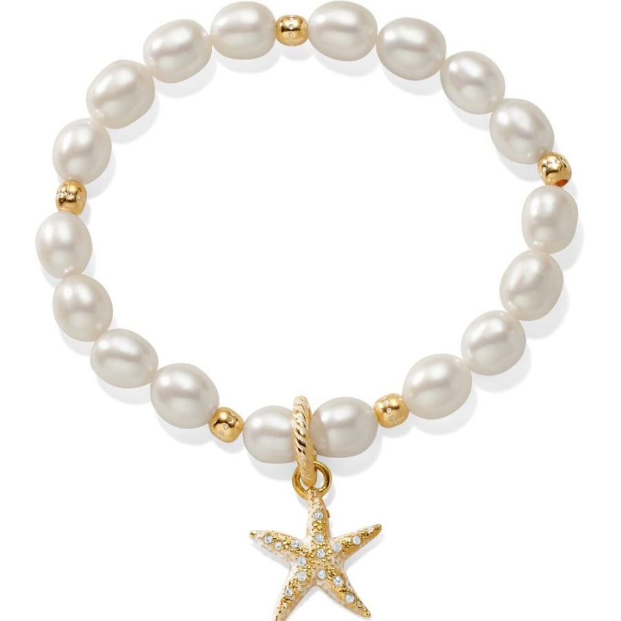 Jewelry Brighton | Brighton Sea Shore Pearl Starfish Stretch Bracelet