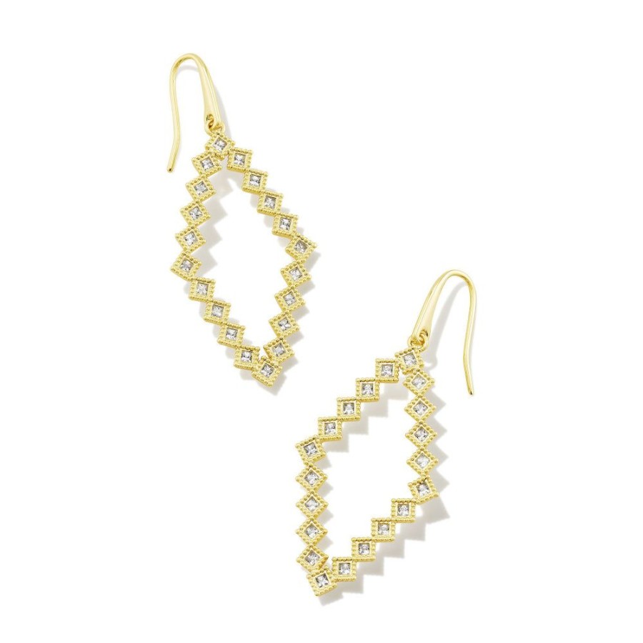 Jewelry Kendra Scott | Kendra Scott Kinsley Open Frame Earrings