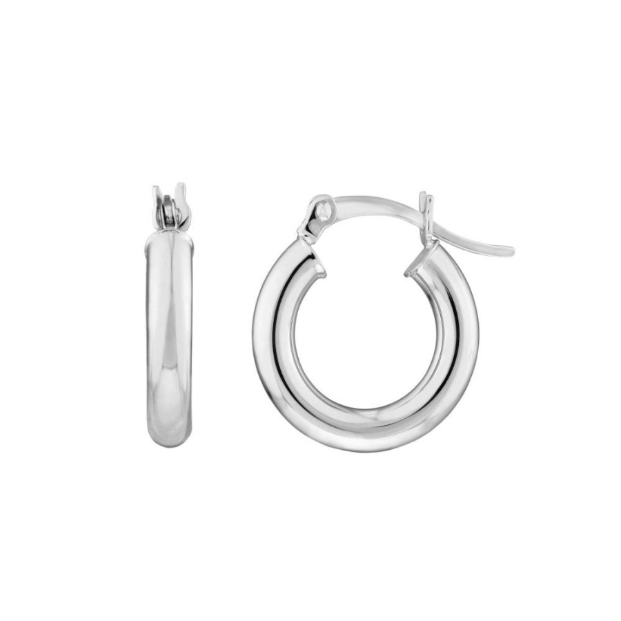 Jewelry Smyth Jewelers | 14K Gold Round Tube Hoop Earrings