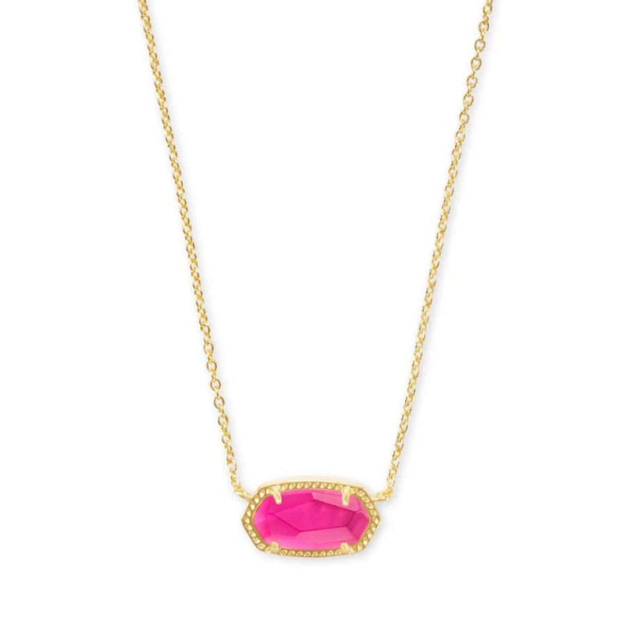 Jewelry Kendra Scott | Kendra Scott Elisa Pendant Necklace In Azalea Illusion