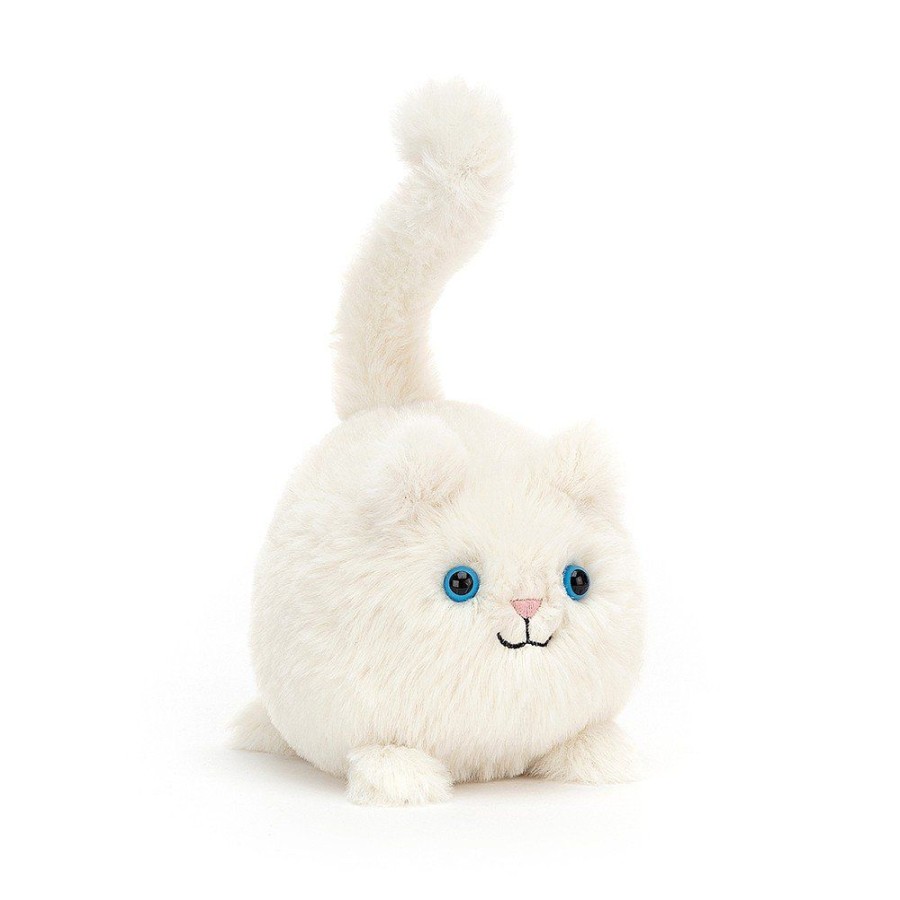 Gifts Jellycat | Jellycat Kitten Caboodle - Cream