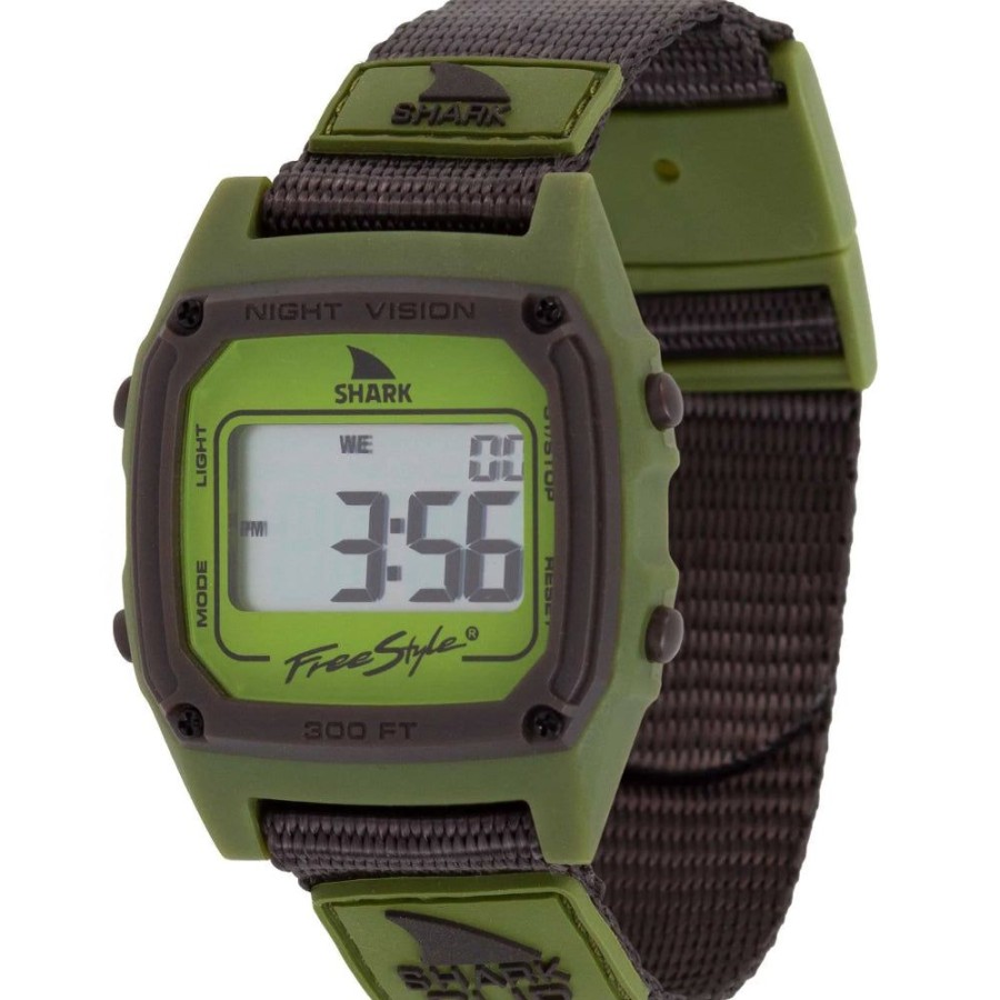 Timepieces Shark | Shark Classic Clip Green Machine