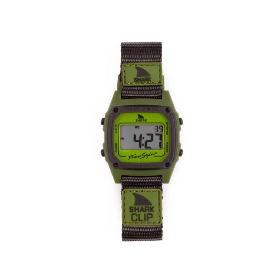 Timepieces Shark | Shark Classic Clip Green Machine