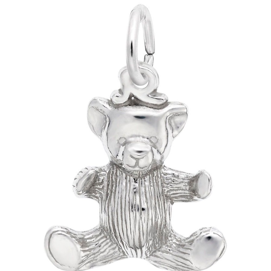 Jewelry Rembrandt | Sterling Silver Teddy Bear Charm