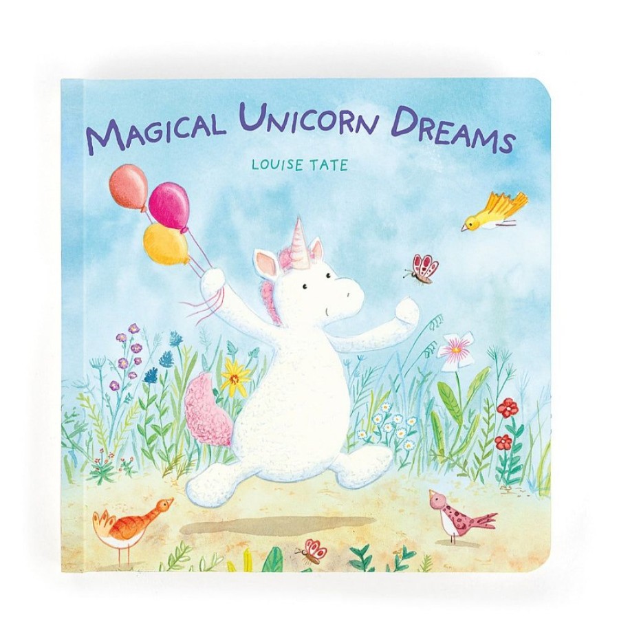 Gifts Jellycat | Jellycat Magical Unicorn Dreams Book