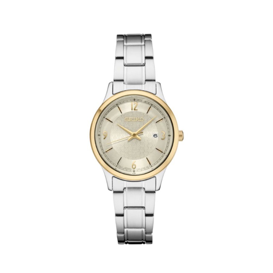 Timepieces Seiko | Seiko Essentials 50Th Anniversary Special Edition Champagne Quartz