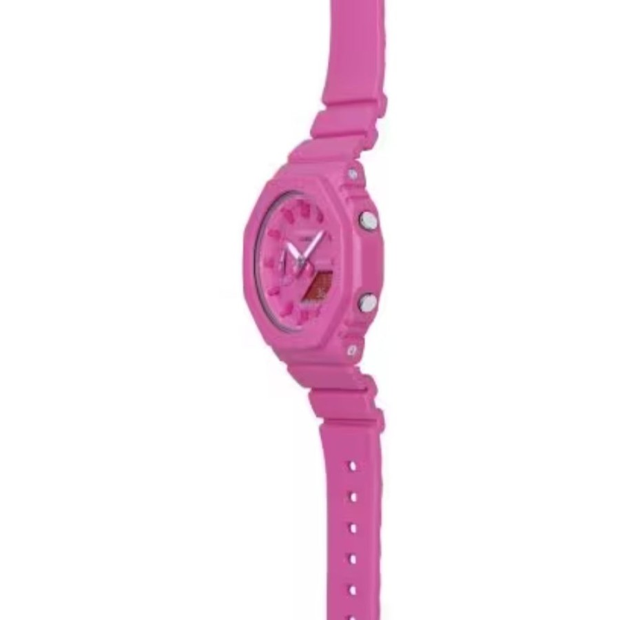 Timepieces G-SHOCK | G-Shock Analog-Digital Ladies Pink Ribbon, Gmas2100P-4A